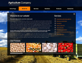Agriculture Co. web template