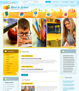 Back to school v2.5 web template