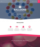 Balloons OpenCart Template