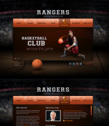 Basketball Club web template