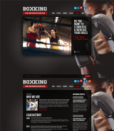 Boxing web template