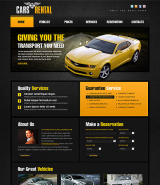 Car Rent web template