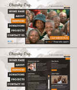 Charity Center web template