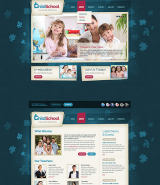 Child School web template