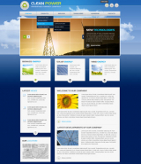 Clean Power v2.5 web template