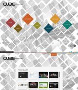 Cube Design web template