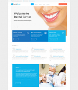 Dentalcenter - Dental Clinic Responsive WordPress Theme