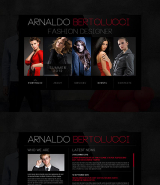Fashion Designer web template