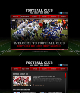 Football Club web template