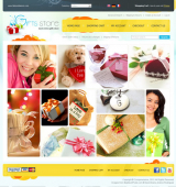 Gifts store web template