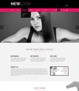 Hairdressing web template