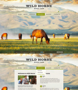 Horses Farm web template