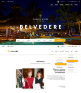 "Hotel Belvedere" HTML web site template