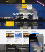Industrial product web template