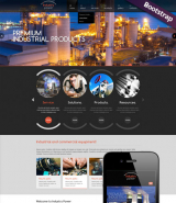 Industry Power web template
