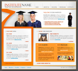 Institute web template