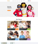 "Kids Center" Joomla site template