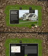 Land Art web template