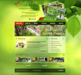 Landscape Design web template