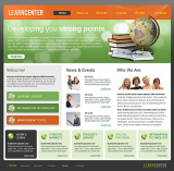 Learning Center web template
