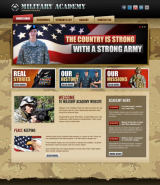 Military Academy v2.5 web template