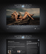 Model Agency web template