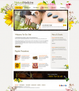 Natural Medicine web template