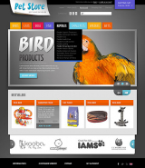 Pet Store web template