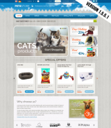 Pets Store web template
