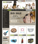 PetsStore 2.3ver web template