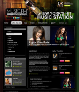 Radio station v2.5 web template