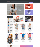 T-shirt Shop Responsive OpenCart Template