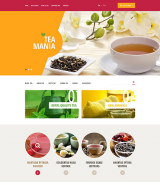 Tea Mania OpenCart Template