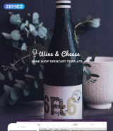 Wine & Cheese - Wine Shop OpenCart Template