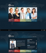 World Business web template