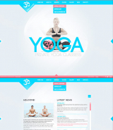 Yoga Classes web template