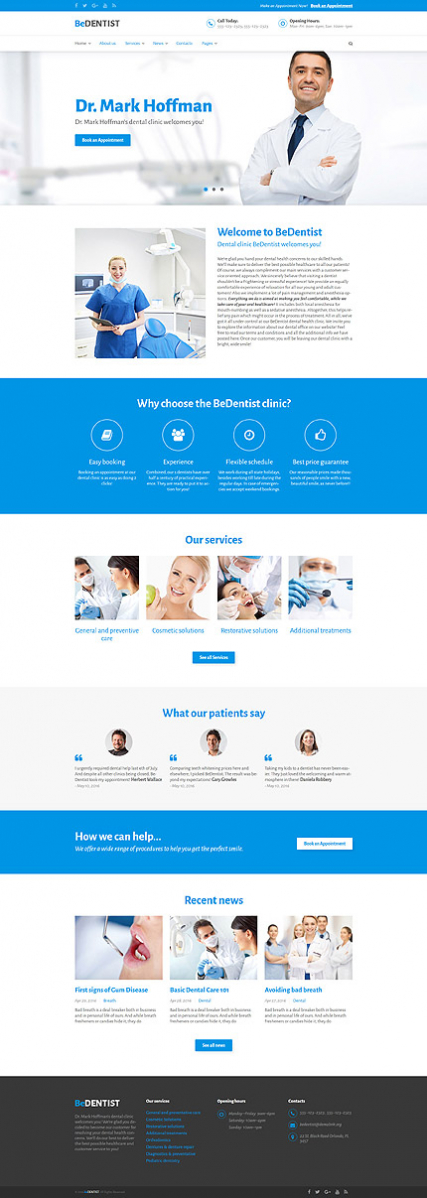 BeClinic - Multipurpose Medical WordPress Theme