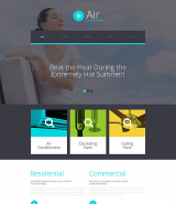 Air Conditioning Responsive Website Template
