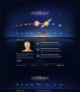 Astrology web template