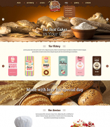 Bakery web template