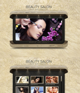 Beauty Salon web template