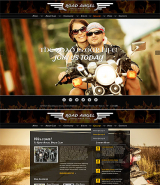 Biker Club web template