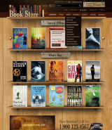 Book Store web template