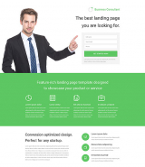 Business Responsive Landing Page Template