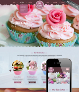 Cake shop web template