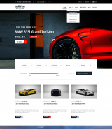Car Marketplace web template