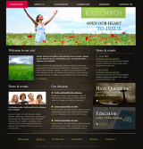 Christian Church web template