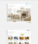Clean Interior web template