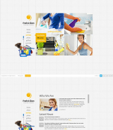 Cleaning company web template