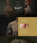 Creative Tattoo WordPress Theme